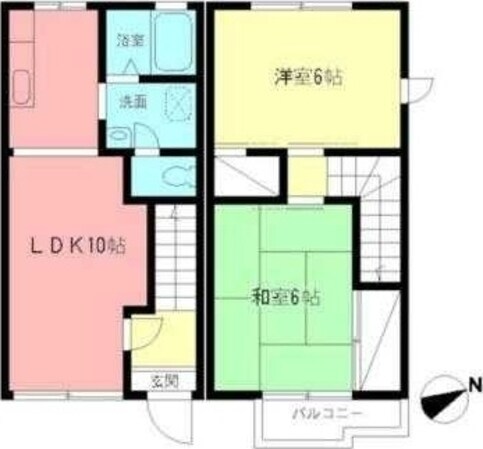 サンガーデン片岡の物件間取画像